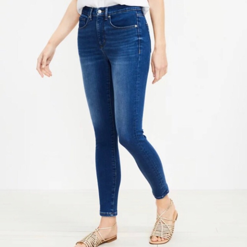 LOFT Modern Crop Denim Jeans